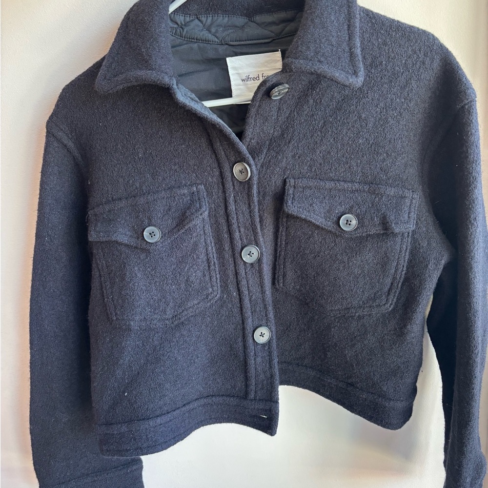 Wilfred Free Black CroppedJacket